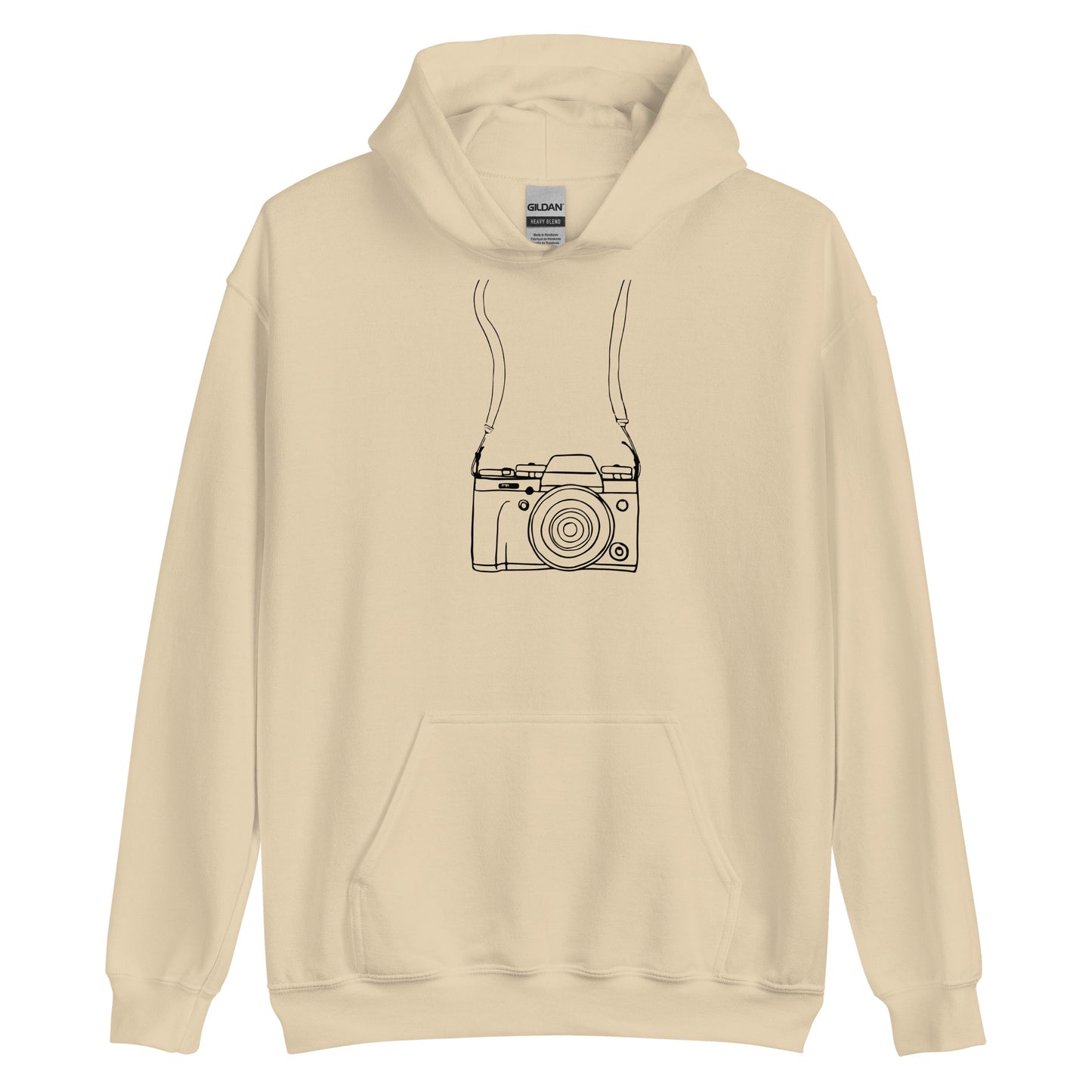 Camera/Back Pack Hoodie