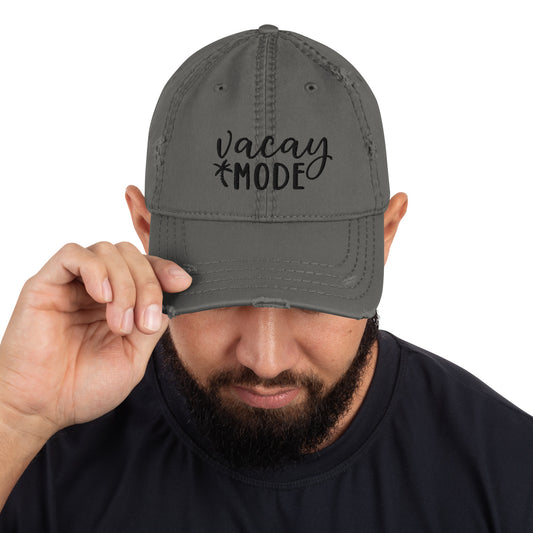 Distressed Vacay Mode Hat