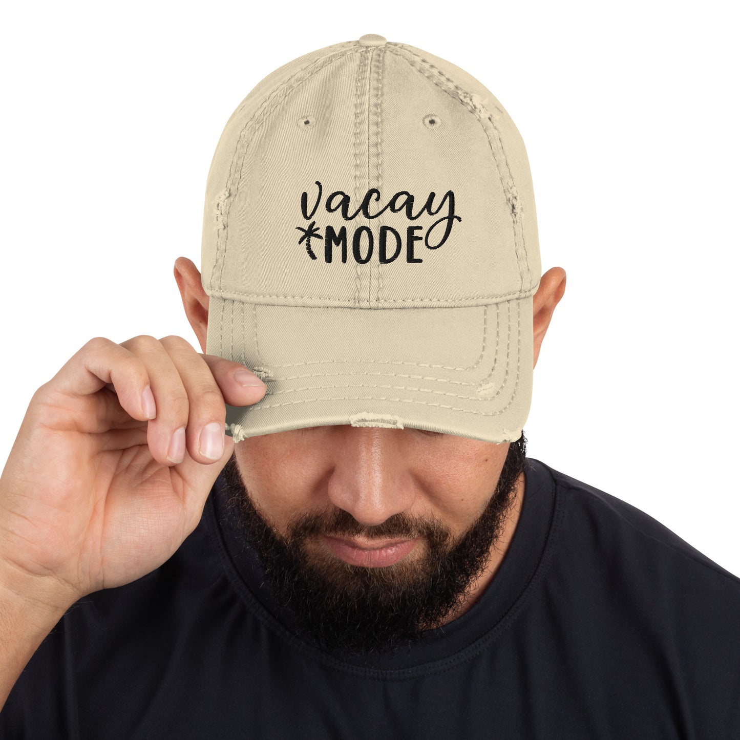 Distressed Vacay Mode Hat