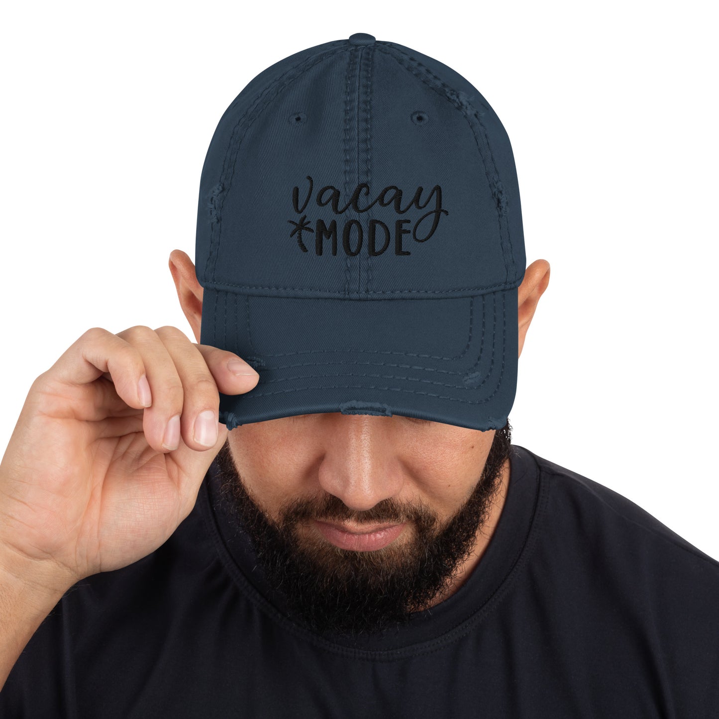 Distressed Vacay Mode Hat