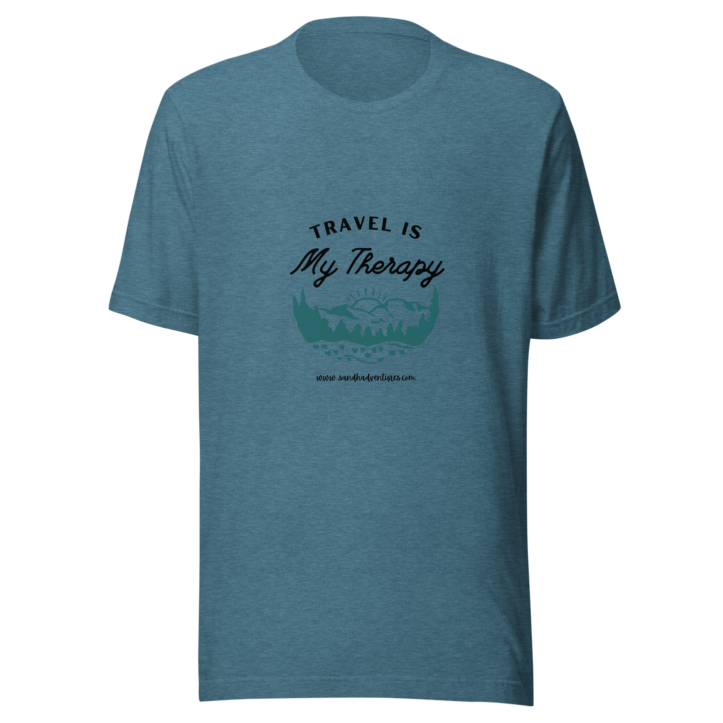 Travel is My Therapy T-shirt