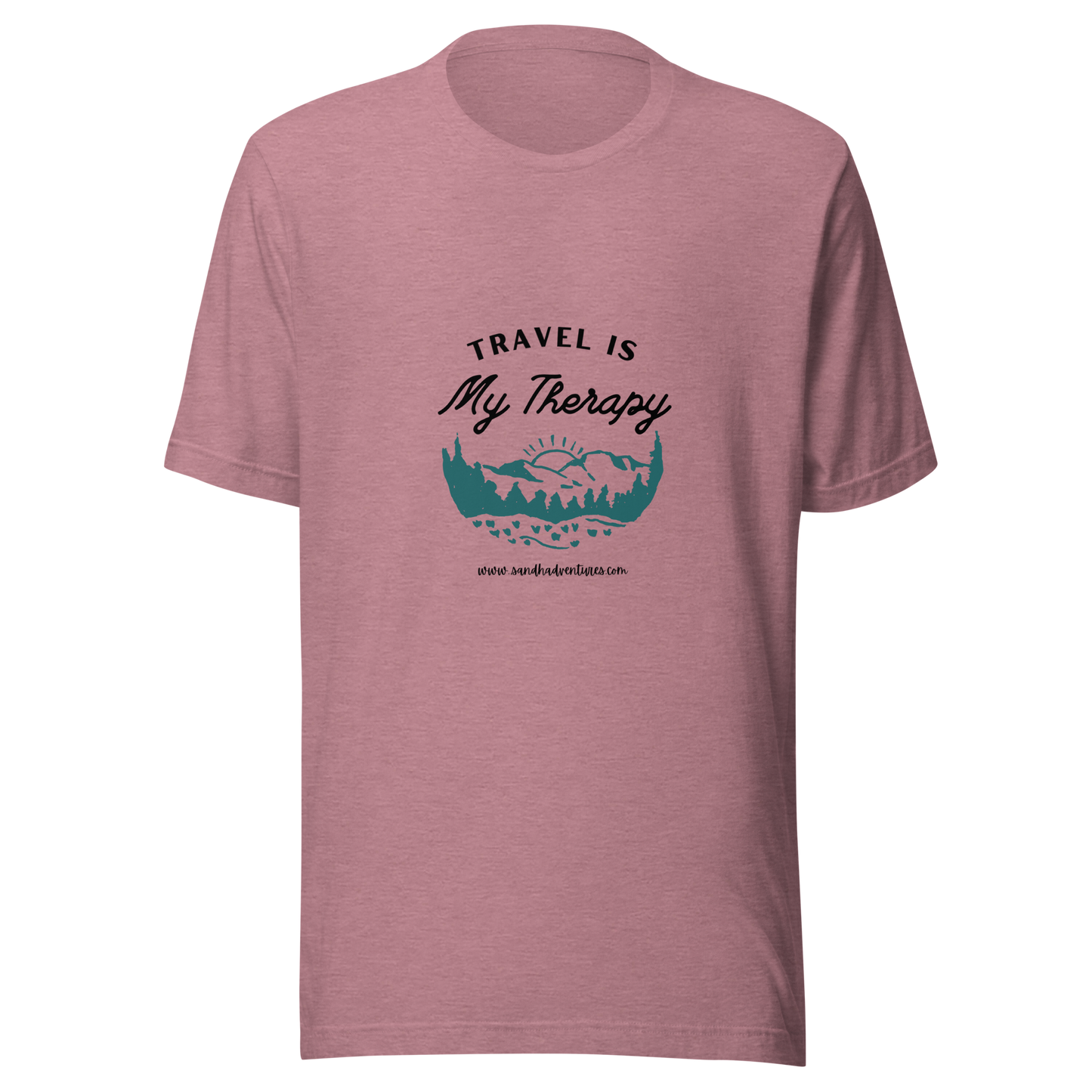 Travel is My Therapy T-shirt