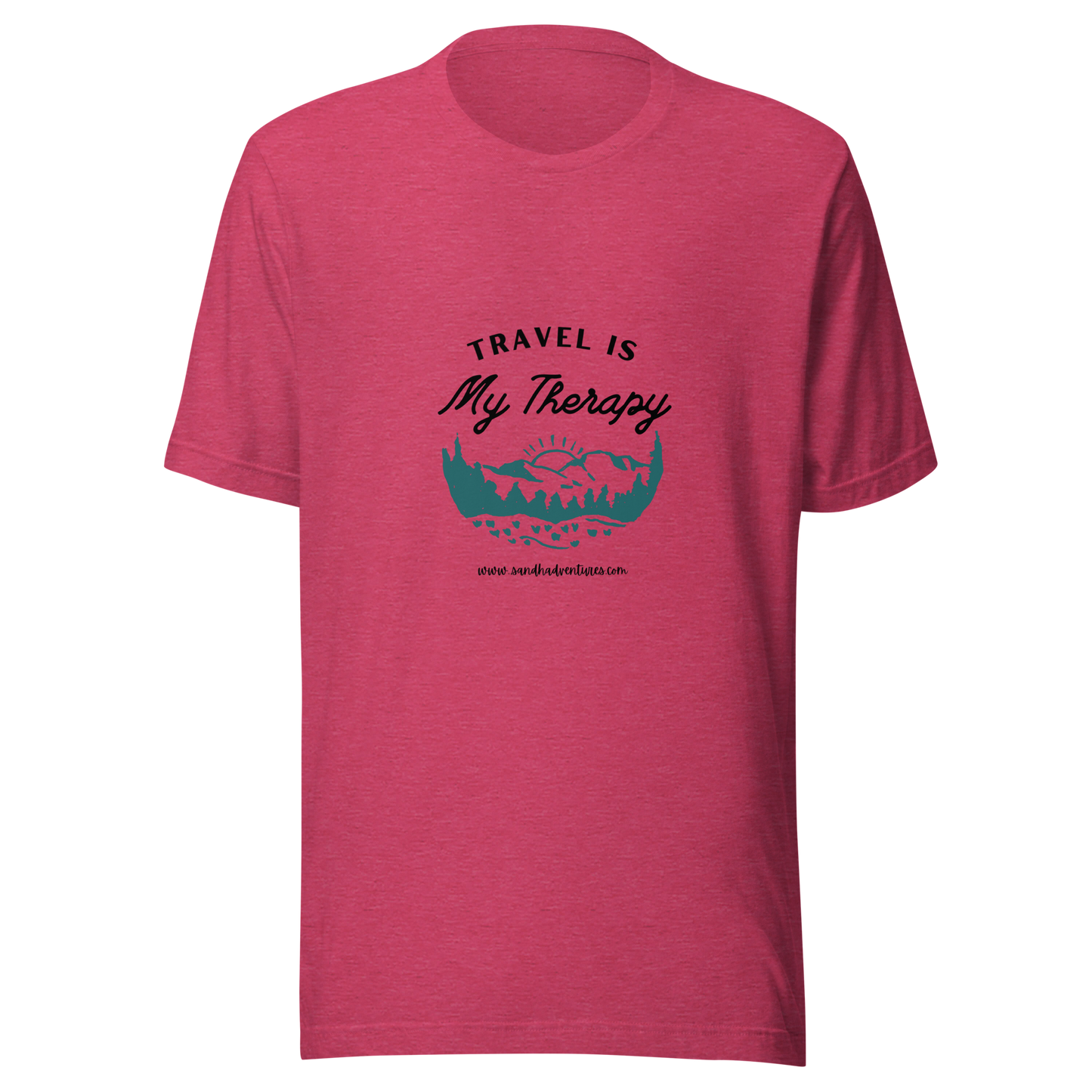 Travel is My Therapy T-shirt