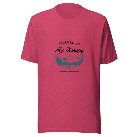 Travel is My Therapy T-shirt